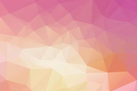 Pink Low poly crystal background. Polygon design pattern. pink colorful Low poly Stockillustratie