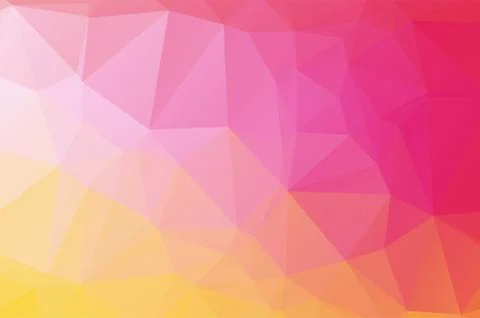 Pink Low poly crystal background. Polygon design pattern. pink colorful Low poly Stock Illustration