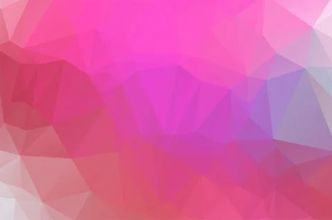Pink Low poly crystal background. Polygon design pattern. pink colorful Low poly Stock Illustration