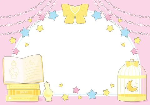 Pink magic potion experiment frame 2 Stock Illustration