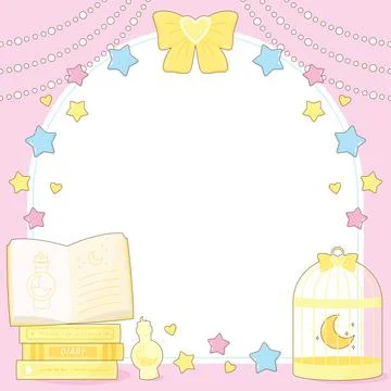 Pink magic potion experiment frame 1 Stock Illustration