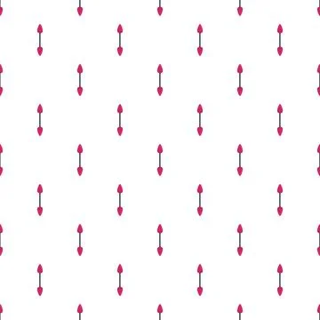Pink makeup sponge applicators creating a beauty pattern Stockillustratie