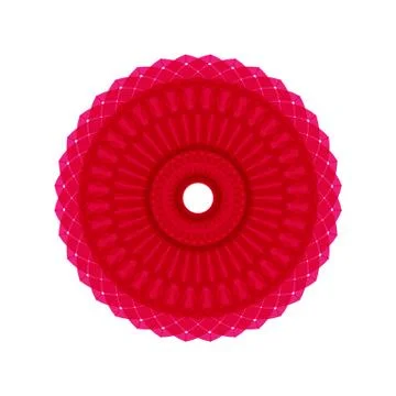 PINK MANDALA GEOMETRIC (2) Stock Illustration