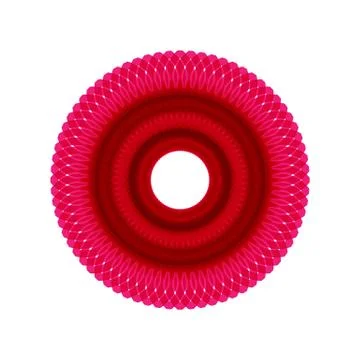 PINK MANDALA GEOMETRIC (4) Stock Illustration