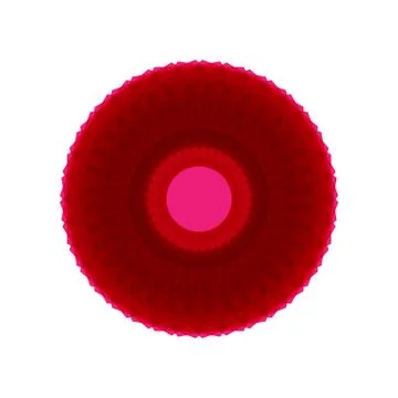 PINK MANDALA GEOMETRIC (5) Illustrazione stock