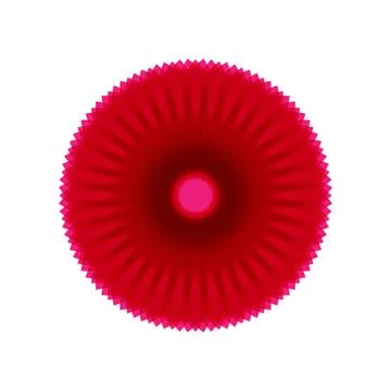 PINK MANDALA GEOMETRIC (9) Stock Illustration