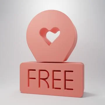 Pink Map pointer with heart icon isolated on pink background. Valentines da.. Stock Illustration