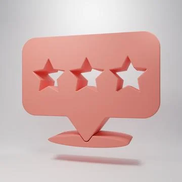Pink Map pointer with star icon isolated on pink background. Star favorite .. Stock Illustration