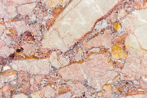 Pink marble. Background and texture of natural marble. Stock Photos