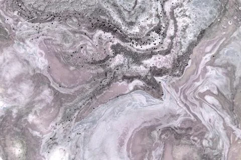 Pink marbling pattern. Simple marble liquid texture. イラスト素材