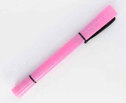 Pink marker for back to school Stock Photos