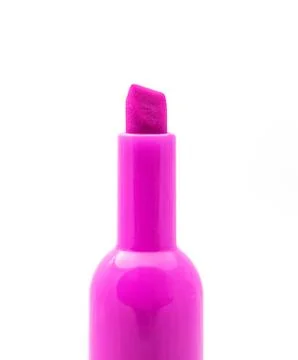 Pink Marker Stock Photos