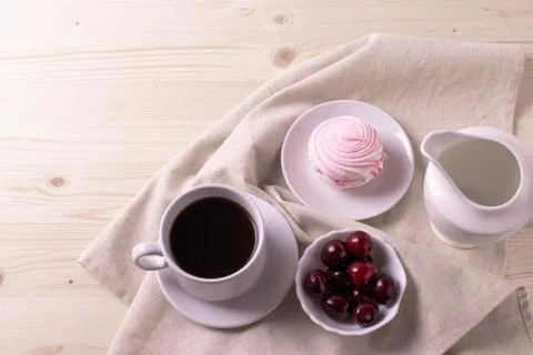 Pink marshmallows Foto stock