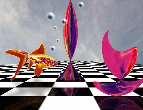 Pink Matter Stock Illustration