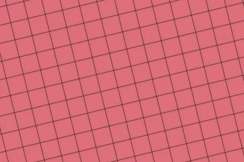 Pink mesh netting with grid pattern on fabric surface Stock Illustration