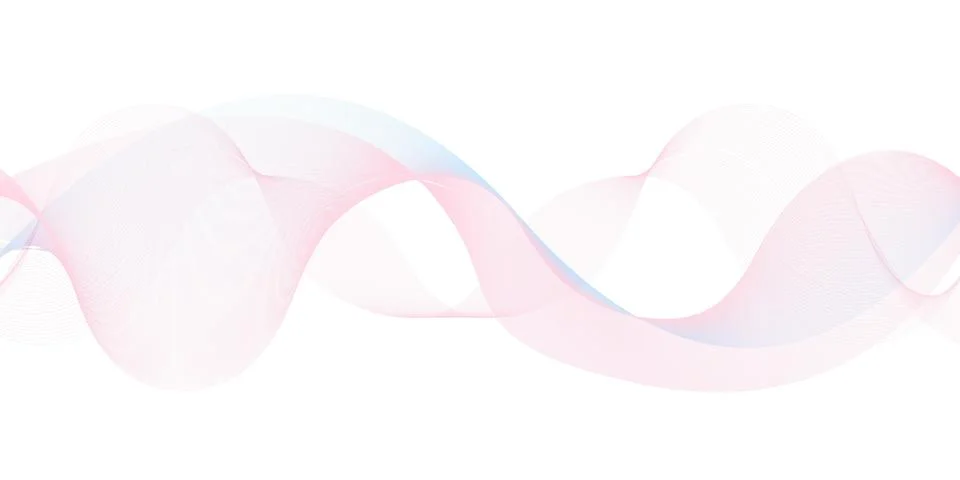 Pink Mesh Wave Background Ilustração Stock
