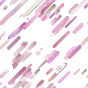 Pink modern abstract gradient background with diagonal rounded stripe pattern Stock Illustration