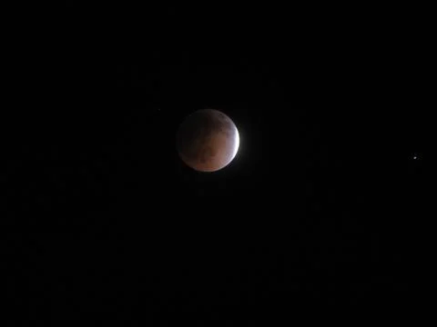 Pink Moon Stock Photos