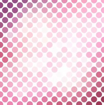 Pink mosaic background Stock Illustration