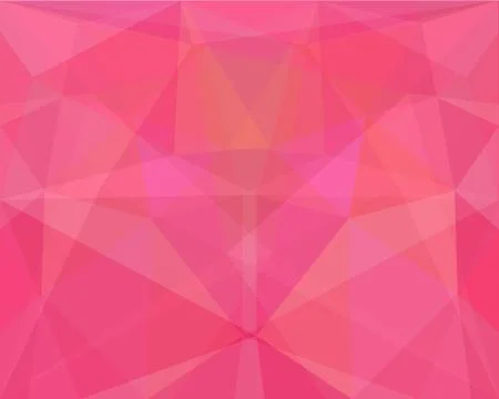 Pink Mosaic Geometric Abstract Background. Stock Illustration