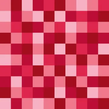 Pink mosaic pattern Stock Illustration