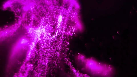 Pink motion background, Abstract particles animation Stock Footage 152715690
