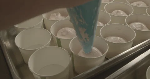 PINK Mousse Dessert Stock Footage 260411743