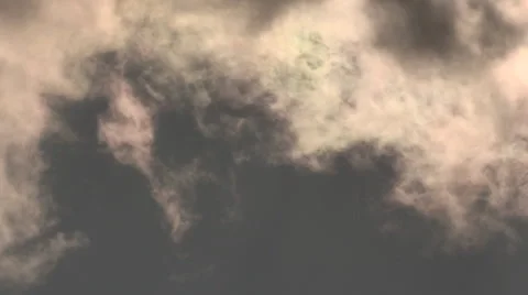 Pink Moving Clouds Stock Footage 49018534