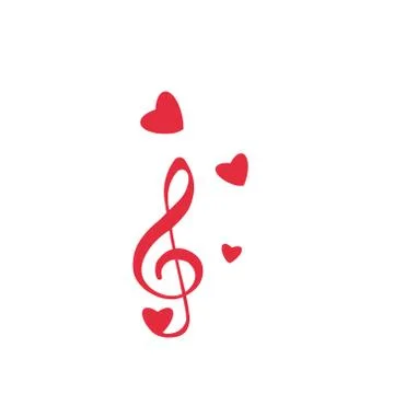 Pink Music note, tone icon isolated on pink background.eps 10 Illustrazione stock