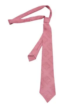 Pink necktie Foto stock
