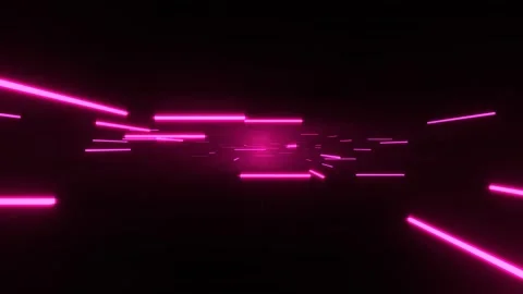 Pink Neon Abstract SciFi Strobe Array Background VJ Loop in 4K Stock-Footage 334718858
