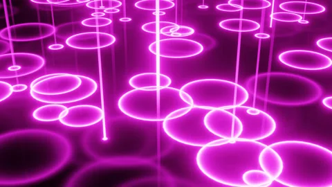 Pink Neonpuddles Background Loop Animati... | Stock Video | Pond5