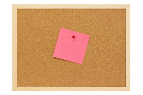 Pink note Foto stock
