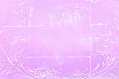 The pink or red ice background is real. Ice cube wall background for postca.. Stock Photos
