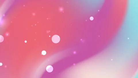 Pink orange blue Gradient background with white and pink circles Stock Footage 311115042