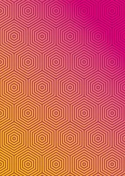 Pink with orange gradient and pattern background vector design 스톡 일러스트
