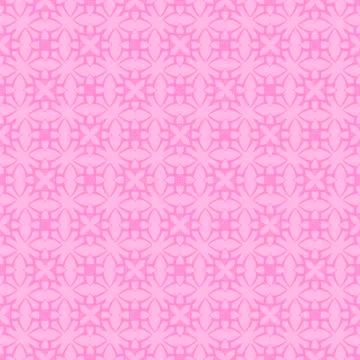 Pink Ornamental Seamless Line Pattern 스톡 일러스트