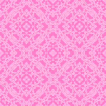 Pink Ornamental Seamless Line Pattern 스톡 일러스트