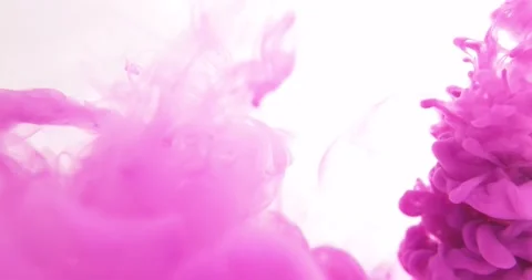 Pink Paint Splat design template abstract. Paint color splash background. Color Stock Footage 196849124