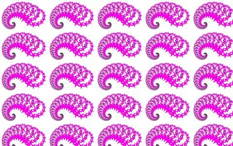 Pink paisley style vector pattern for wallpapers, wrapping, and decor イラスト素材