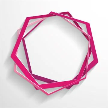 Pink paper background Stock Illustration