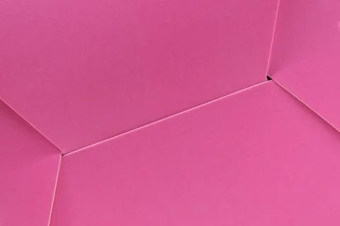 Pink paper box texture background, package for design Foto stock