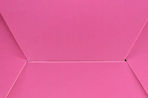 Pink paper box texture background, package for design Foto stock