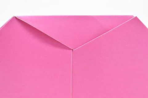 Pink paper box texture background, package for design Stockfoto's