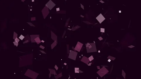 Pink Paper documents and notes floating in space Stock Footage 252750834