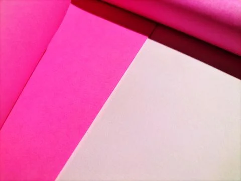 Pink paper Stock Photos