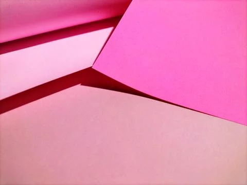 Pink paper Stock Photos