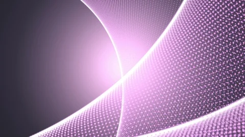 Pink particles dust abstract digital background abstract graphic animation. Stock Footage 98269252