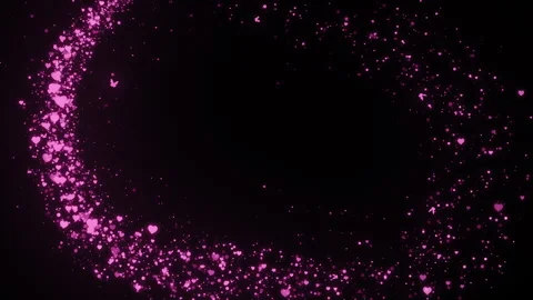 Pink Particles Trail Vídeos de archivo 333866617