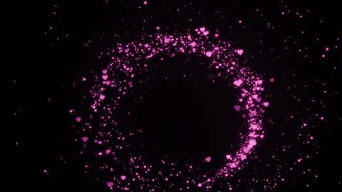 Pink Particles Trail Vídeos de archivo 333866622